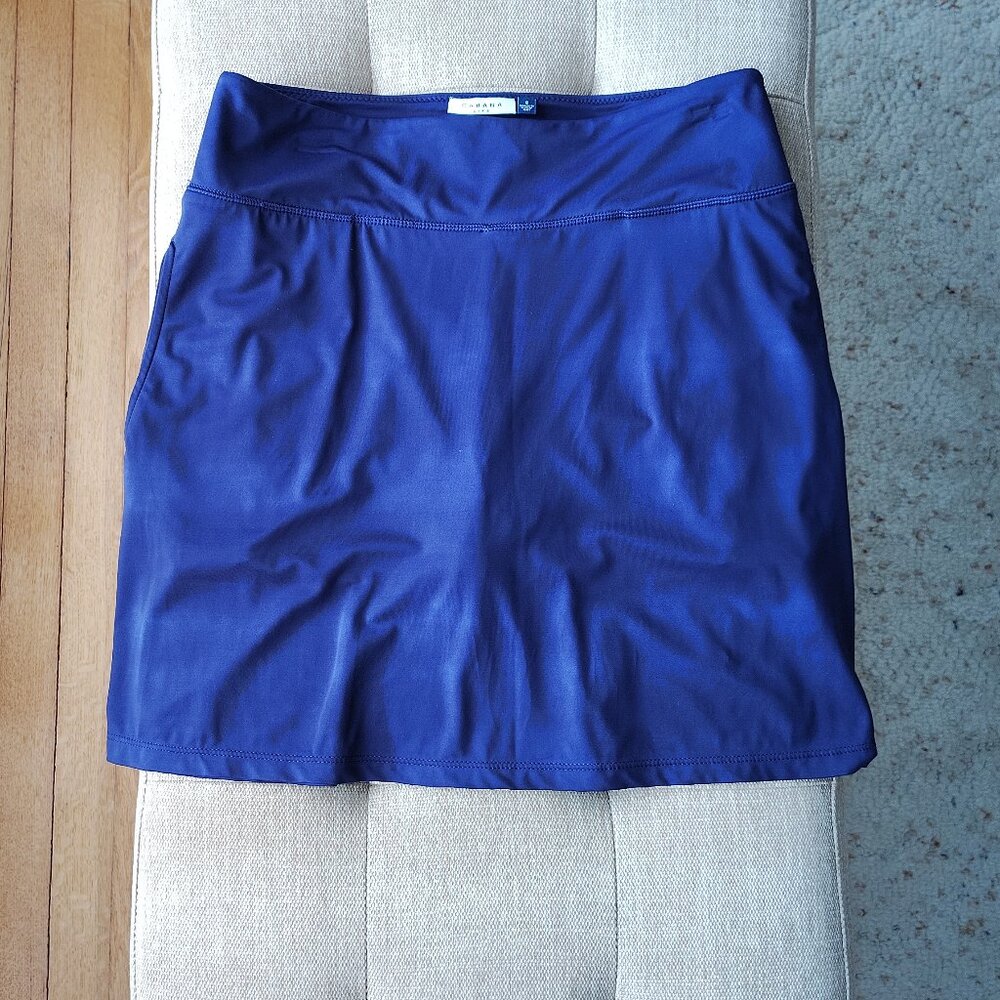 Cabana Life Longer Length 17.5 inches Active Skort Dark Blue Pickleball Golf